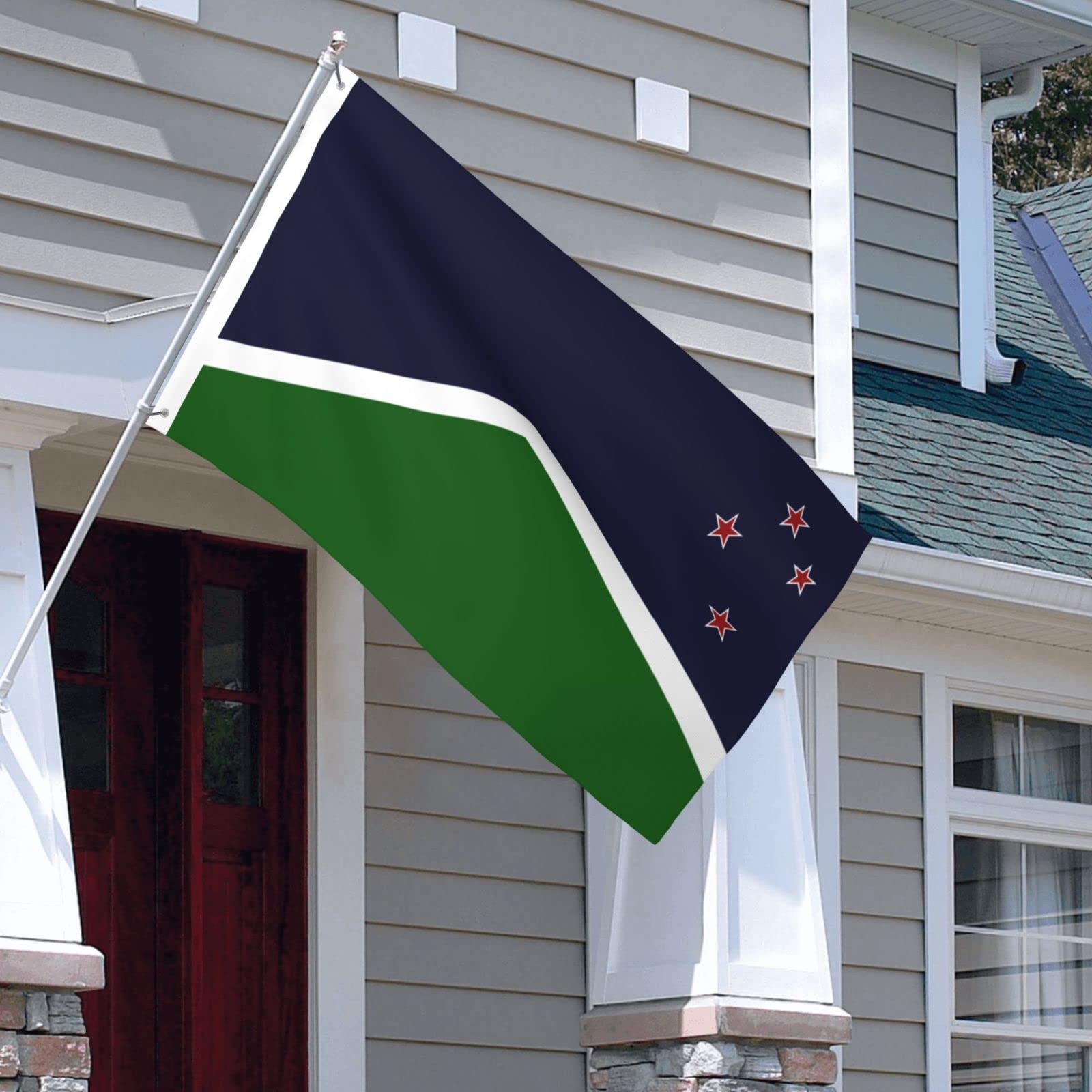 Bandeiras de bandeira da Ilha do Sul da Nova Zelândia 7,5 x 12,5